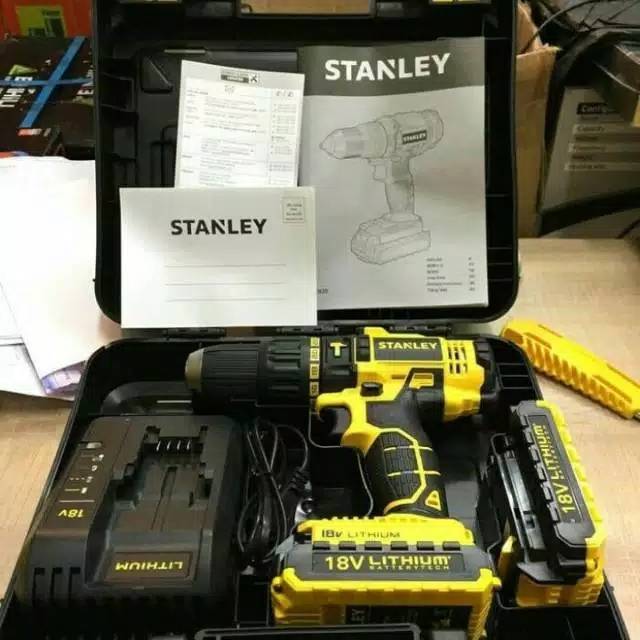 SCH20 STANLEY MESIN BOR BATERAI CORDLESS HAMMER SCH20C2