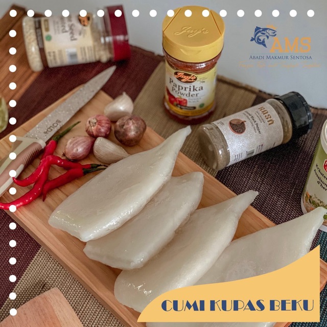 

Cumi Kupas Beku 1 kg