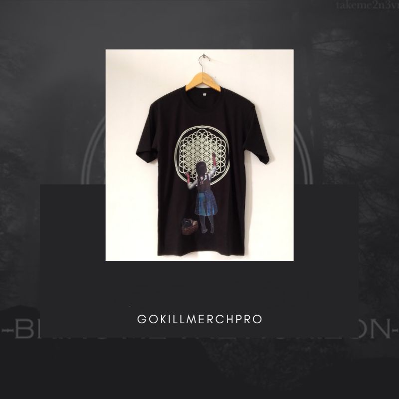 Sempiternal Tshirt Bring Me The Horizon Black/ BMTH/ KAOS BMTH/ KAOS BAND/ KAOS METAL
