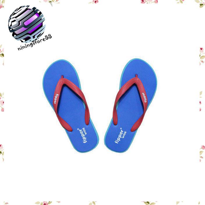 Sandal sendal pria Jepit Fipper Wide Blue Cerulen Turquise Red SL340