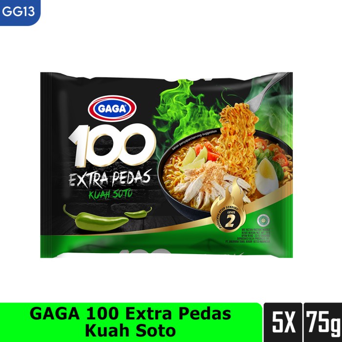 

ds201vvs Gaga 100 Extra Pedas Kuah Soto 75G Beli 3 Pcs Free 2 Pcs (Gg13) Ffa2D01A1