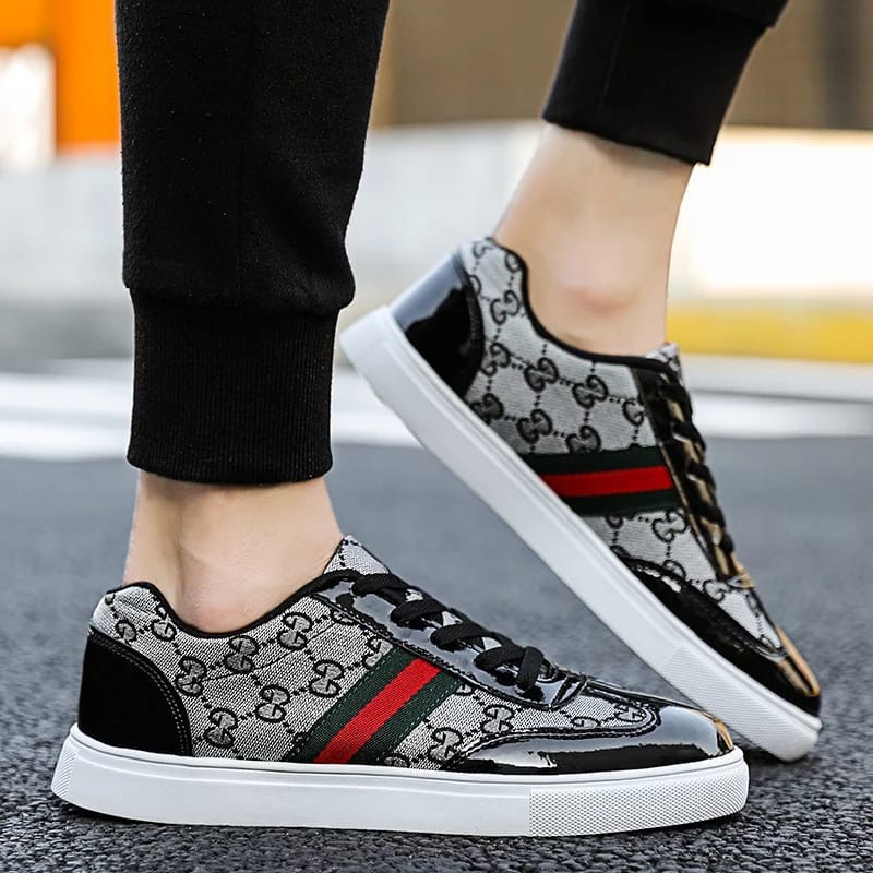 [LOKAL] POKY - SEPATU motif CG - Sepatu Sneaker Shoes BISA COD