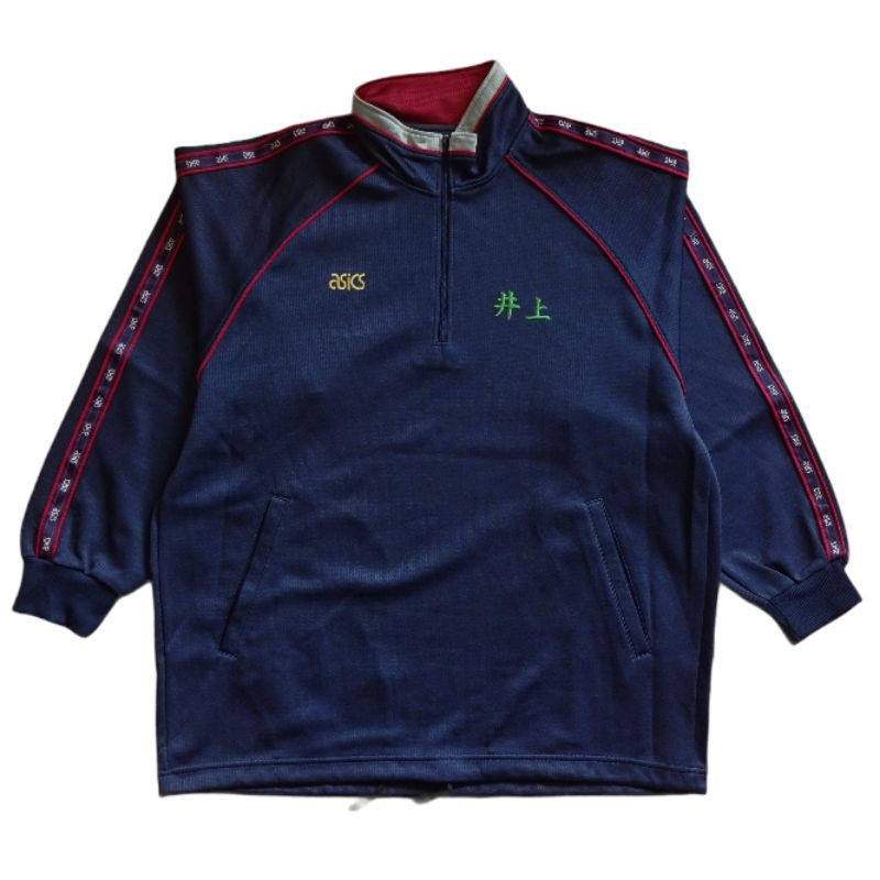 ASICS TRACKTOP - ORIGINAL -  MURAH - BEKAS - JAKET - VINTAGE