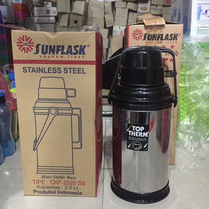 Trendi Termos Air Panas 2 Liter Sunflask Jumbo Gilaa