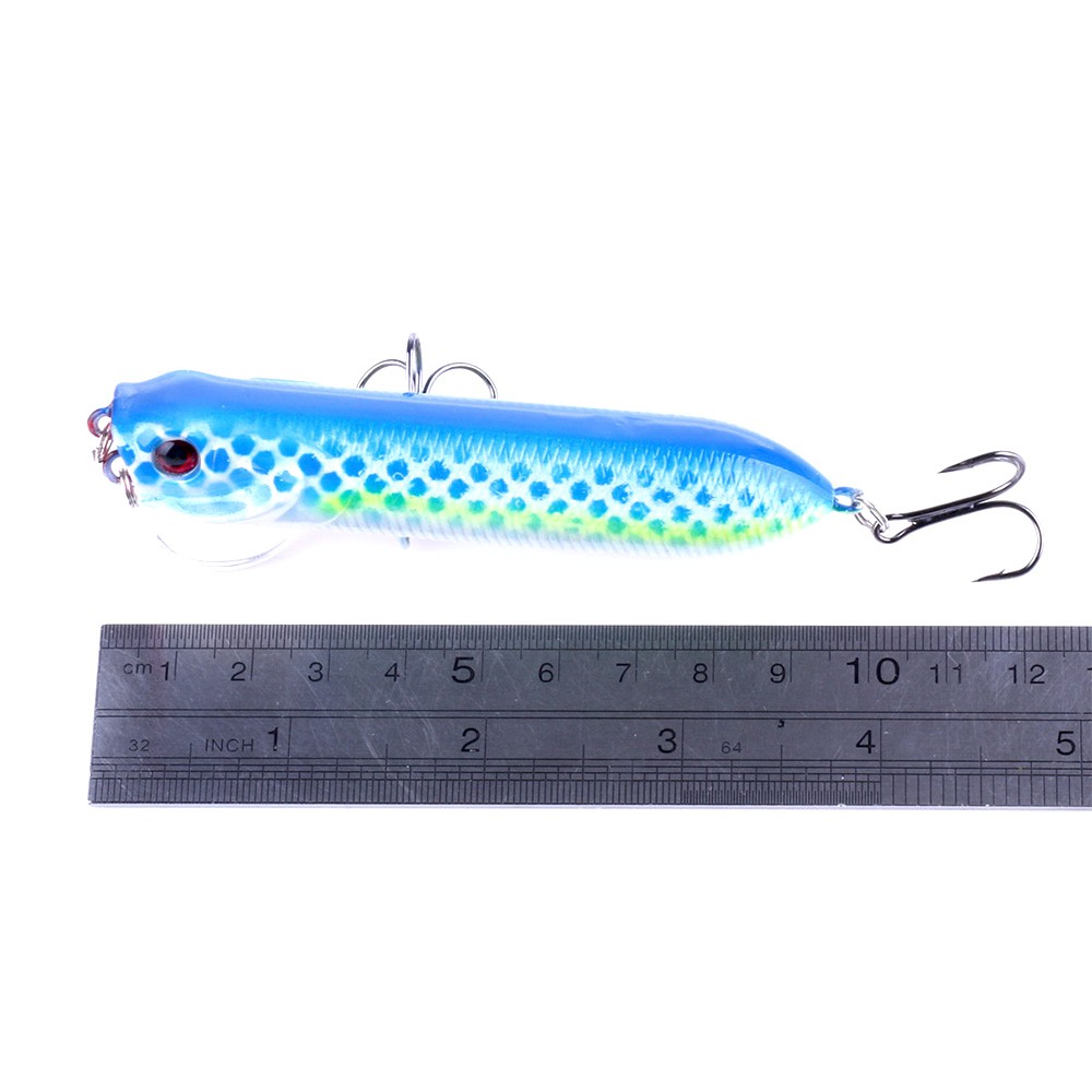 Hengjia 1pc Umpan Pancing Tiruan Bentuk Ikan 9.5cm / 18g Dengan Lidah