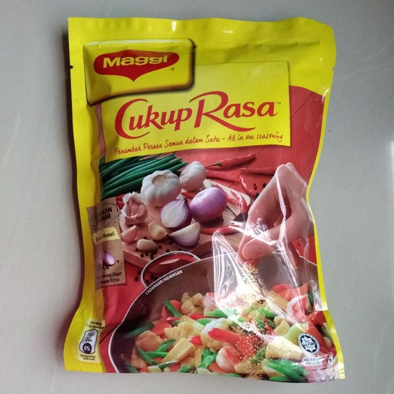 

Maggi cukup rasa 300gr/Bumbu penyedap rasa