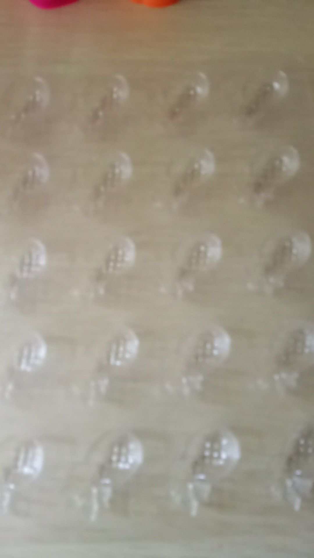 Cetakan Coklat Puding Mika Buah Nanas