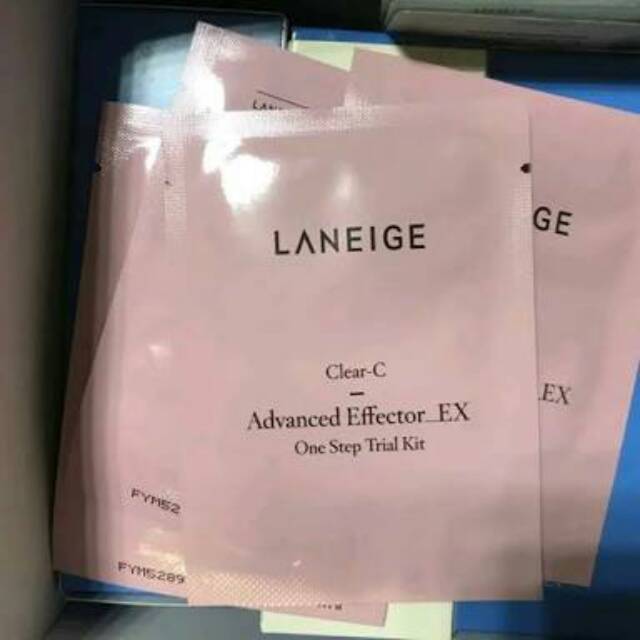 Laneige clear c Advanced Effector - one step trial kit