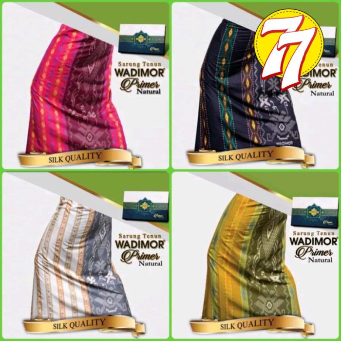 sarung-celana- paling murah sarung wadimor primer natural silk quality motif bhs -celana-sarung 798
