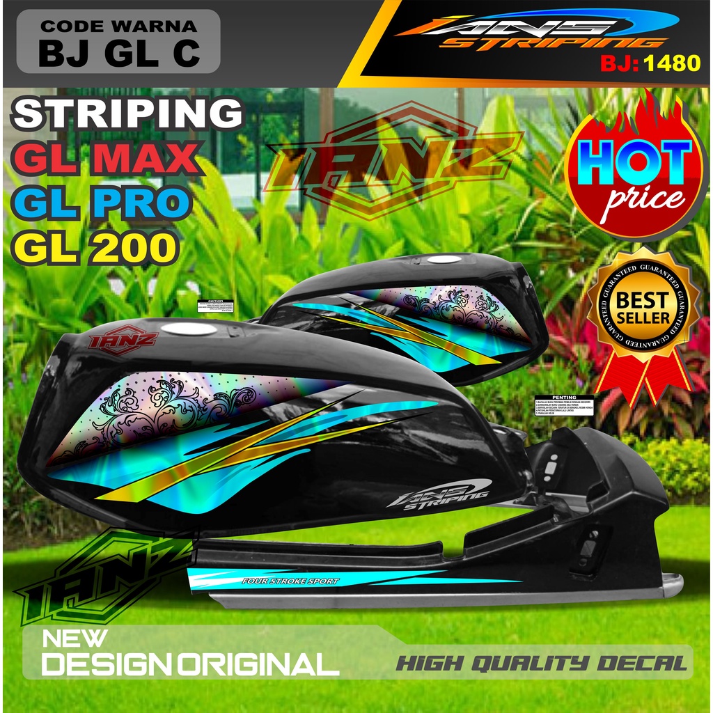 STRIPING GL PRO VARIASI HOLOGRAM / STRIPING GL PRO MAX VARIASI HOLOGRAM / STRIPING GL