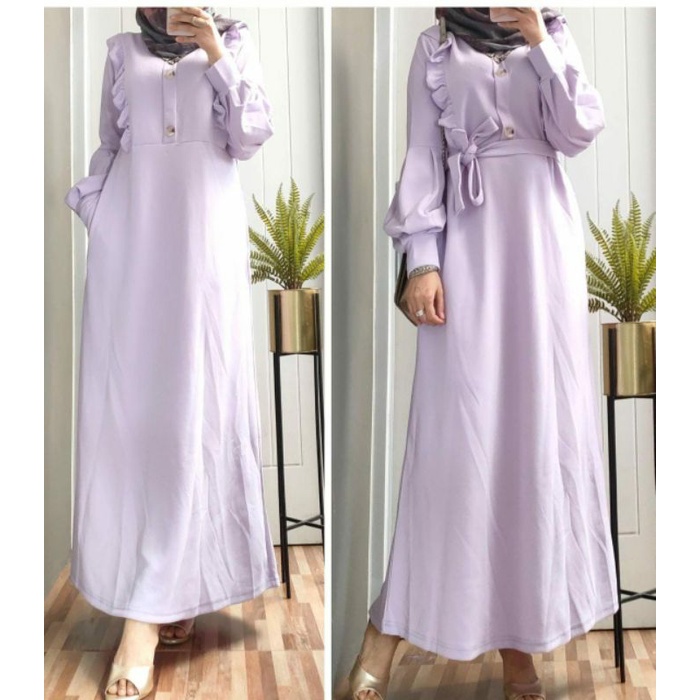 Amira Maxy, GAMIS/MAXI DRESS WANITA MUSLIM CANTIK FIT TO XXL LD 104-120 TERMURAH CANTIK KEKINIAN