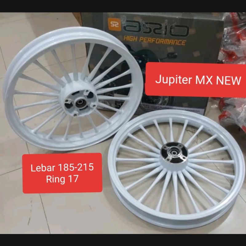 Velg AXIO Jupiter MX NEW 125 135 pelek axio palang 20 lebar 185/215 inci