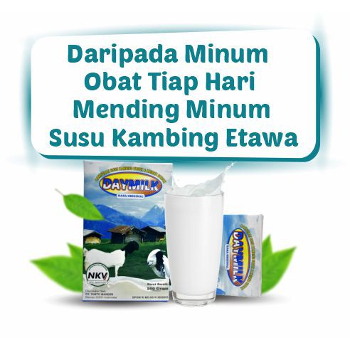 

Daymilk, Susu Kambing Etawa Jaminan Asli Cocok Untuk Masalah Pernapasan