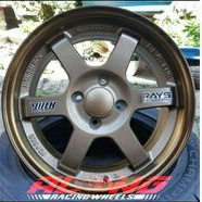 VELG Repl. RAYS TE37 SAGA R15 BRONZE SUPER COPY- LIKE ORIGINAL