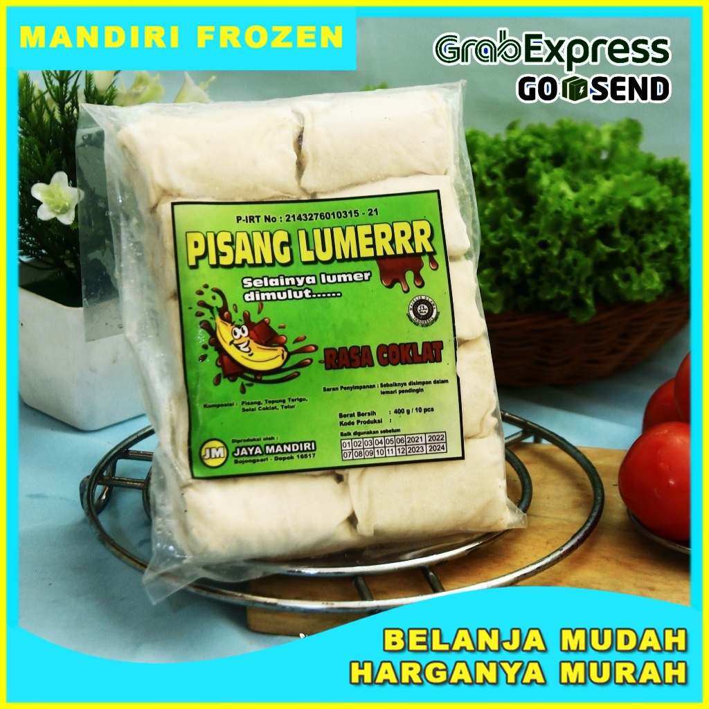 

Pisang Lumer Coklat 400gr Isi 10pcs