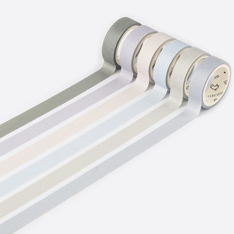 

Masking Tape Set 6pc Classic Color Inspiration