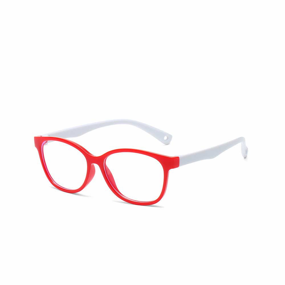 Kacamata Anak [ Merah ] Anti Radiasi Blue Ray (Design Korea) Laki-laki &amp; Perempuan - HM680