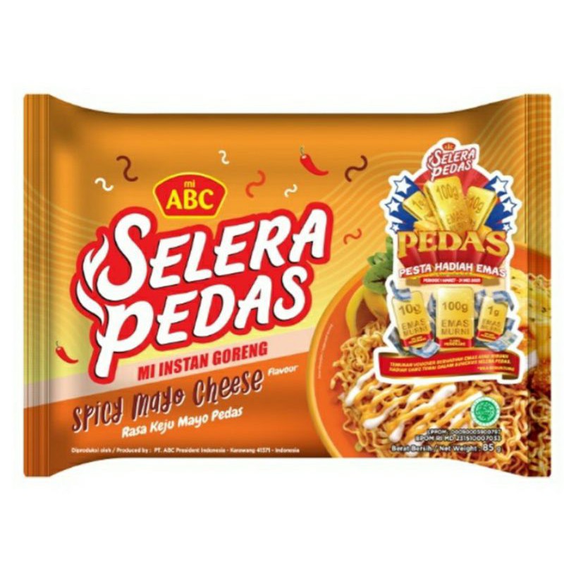 

MIE GORENG ABC SPICY MAYO CHEESE 70GR