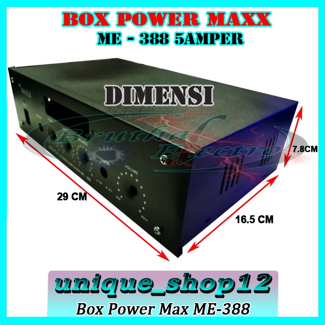 Box Power Amplifier Maxx ME-388