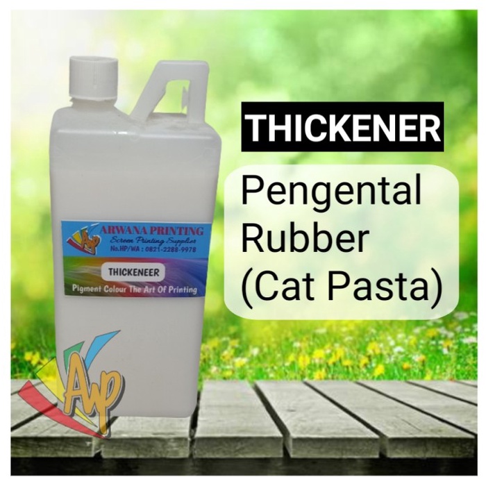 

Produk Terbaru Thickener Pengental Cat Sablon Rubber / Pasta - 1Kg