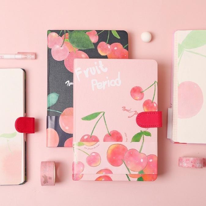 

[[COD]] Pink Peach and Cherry Notebook / notebook planner / buku agenda PROMO Kode 556