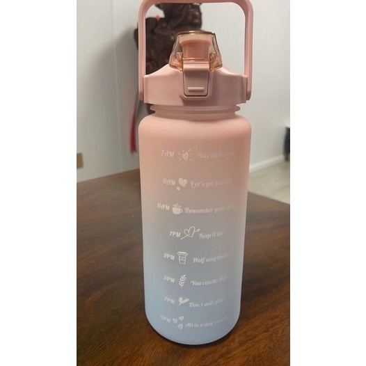 botol minum motivasi 2L