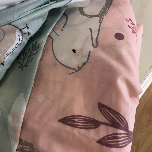 Snow Rabbit - Kain Sprei Katun Lokal Meteran Esra