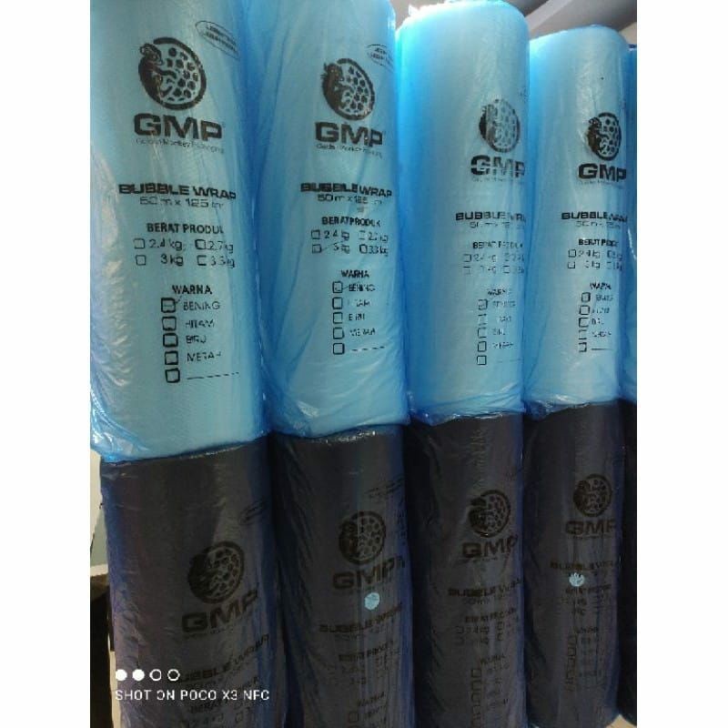 

Bubble Wrap GMP 2.6Kg (Persis 3Kg) Ukuran 50Mx125CM