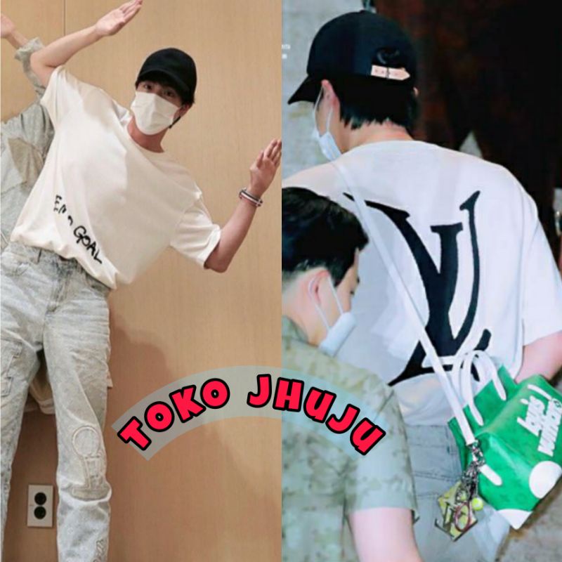 Baju Kaos BTS Jin style End Goal + SABLON BELAKANG