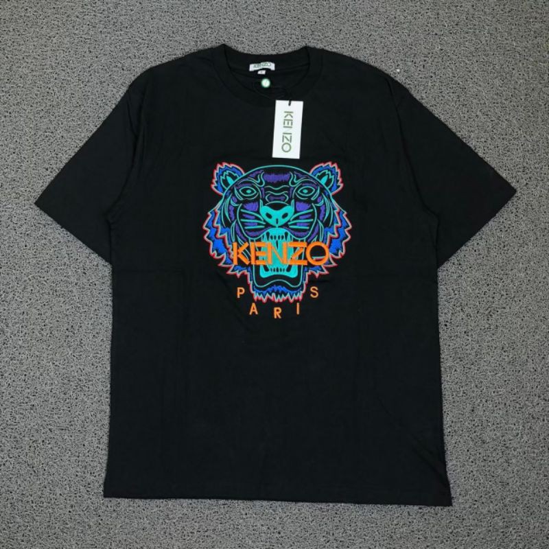 KAOS TSHIRT KENZO BORDIR PREMIUM