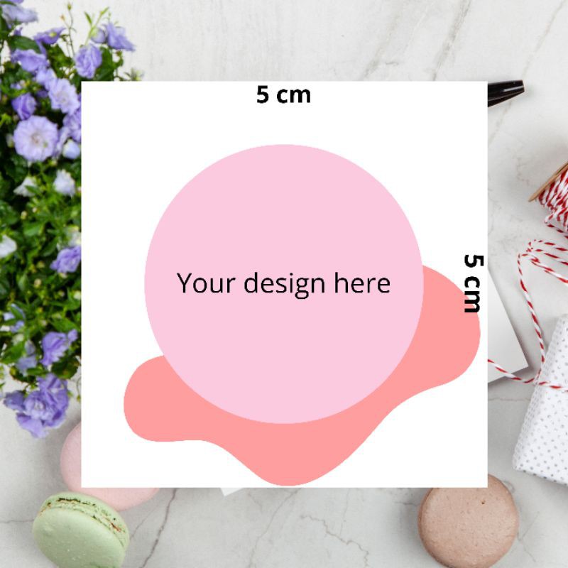 

5cm x 5cm | Thankyou Card / Thanks Card / Kartu Terima Kasih