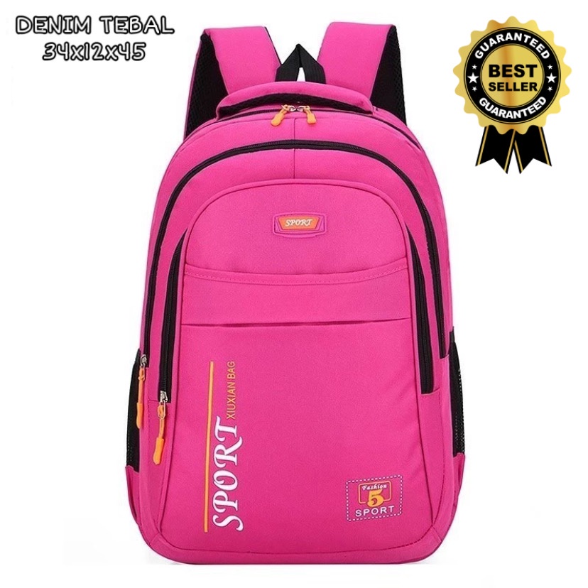 Tas Sekolah TK SD SMP SMA Ransel Anak Perempuan Laki-Laki Backpack