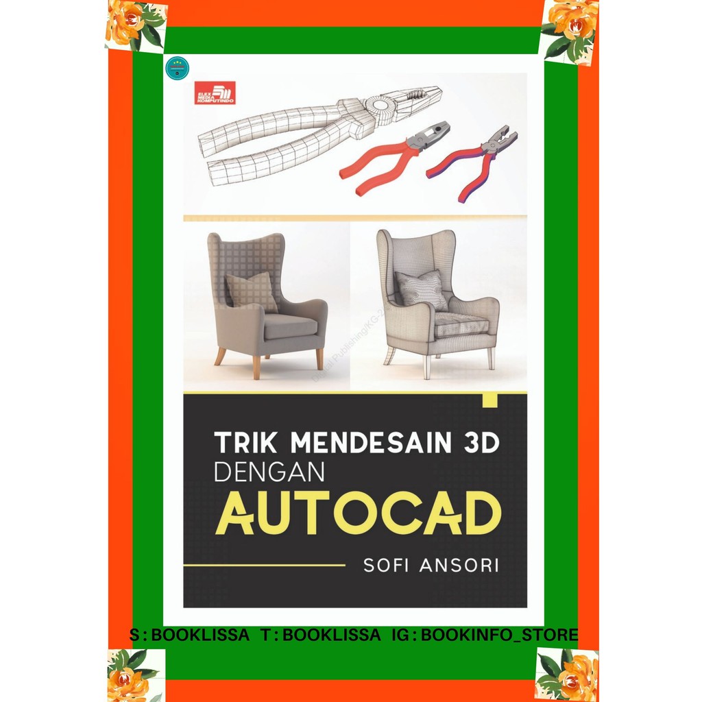 Jual TRIK MENDESAIN 3D DENGAN AUTOCAD Indonesia Shopee Indonesia