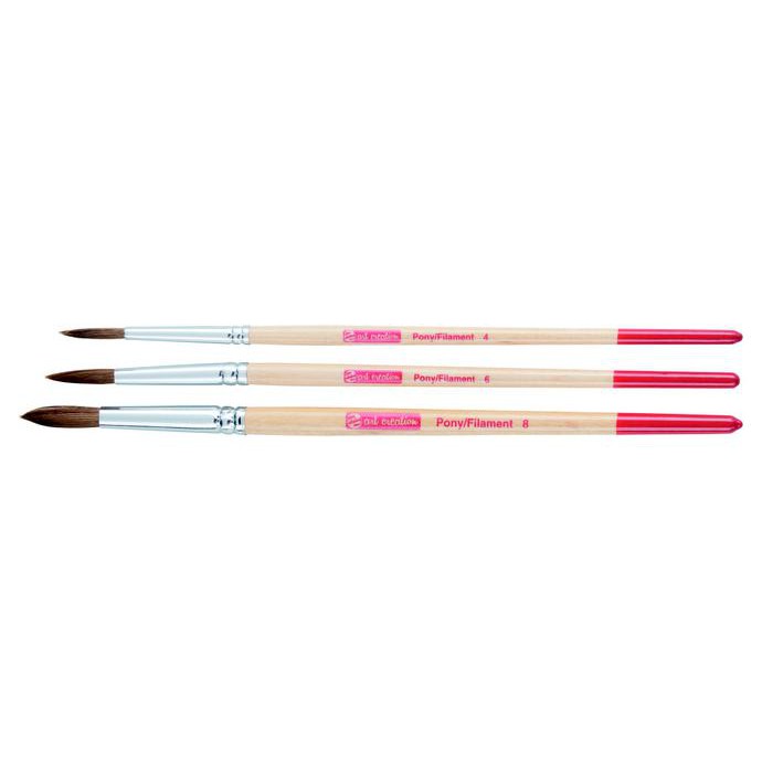 

Sale! Talens Art Creation Water Colour Brushes 3X Round Murah