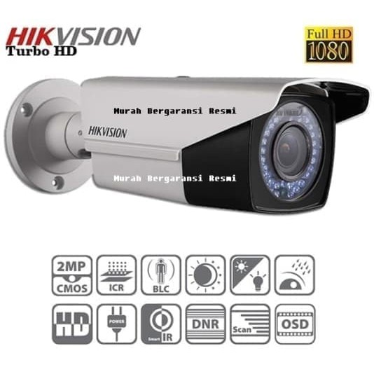 Camera CCTV Zoom Otomatis Hikvision HD Outdoor 2MP IR DS