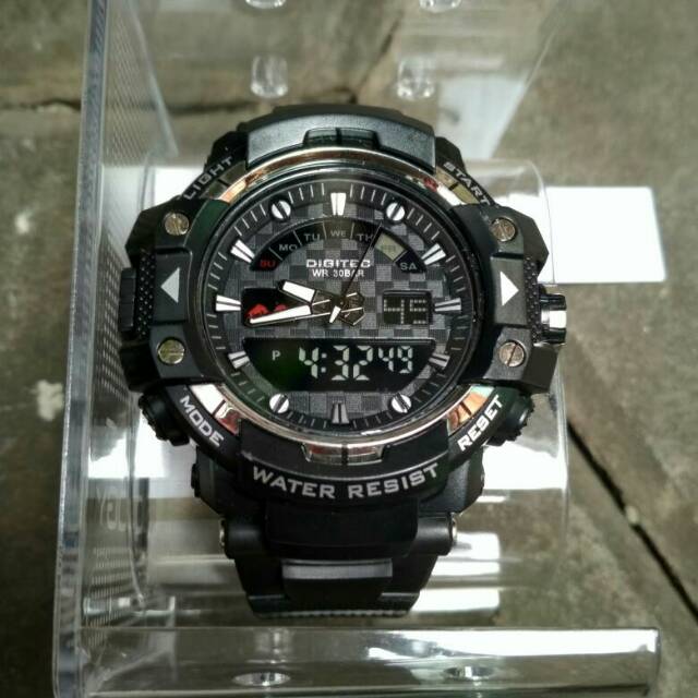 Jam tangan original digitec dual time