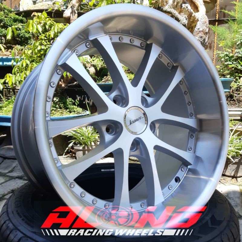 VELG REPL. KRANZE LXZ R17 FULL POLISH LUBANG 5  SUPER COPY-LIKE ORIGINAL