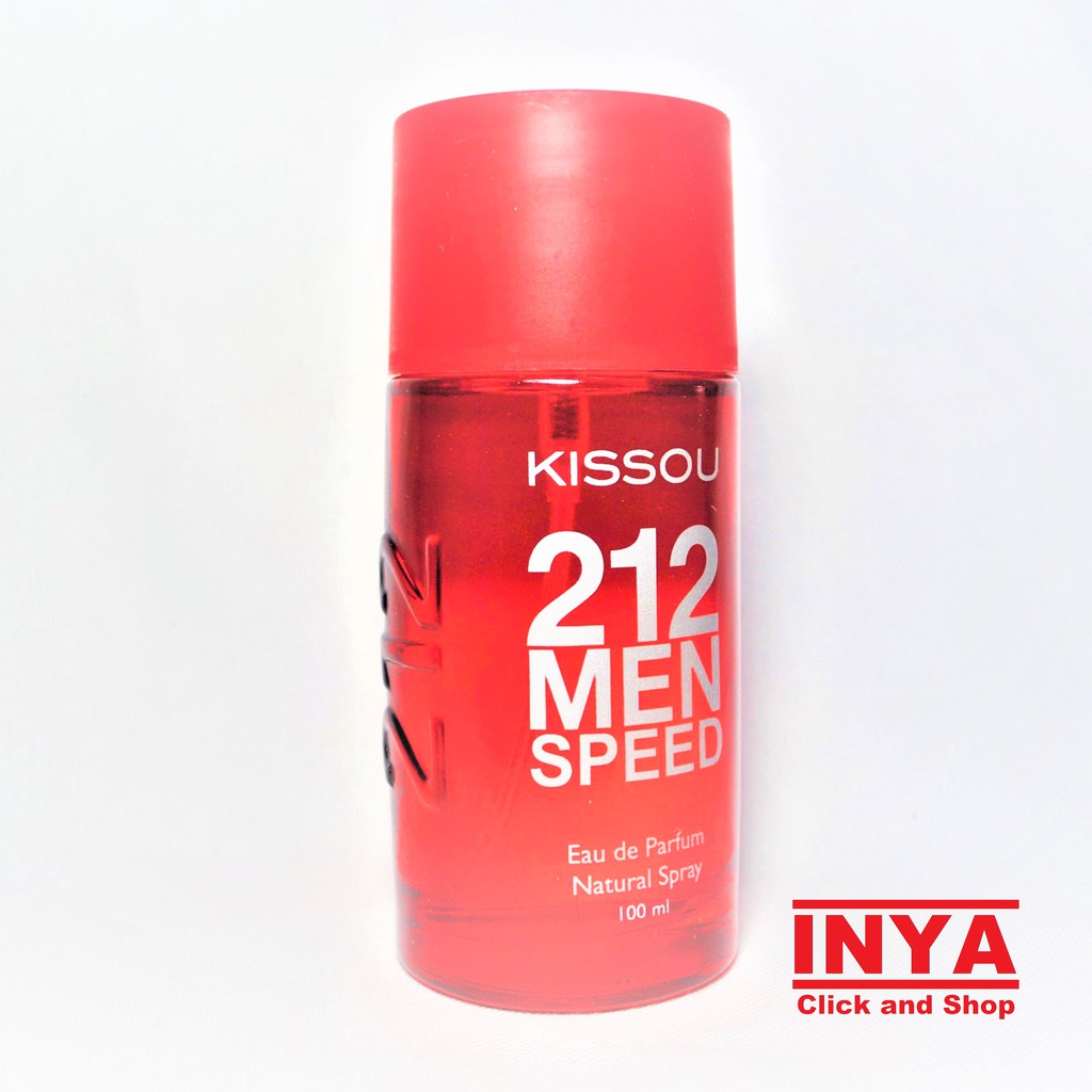 PARFUM KISSOU 212 MEN SPEED RED MERAH - EDP Eau De Parfume 100ml