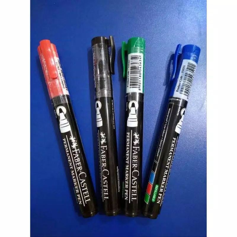 

Spidol permanent marker Faber Castell