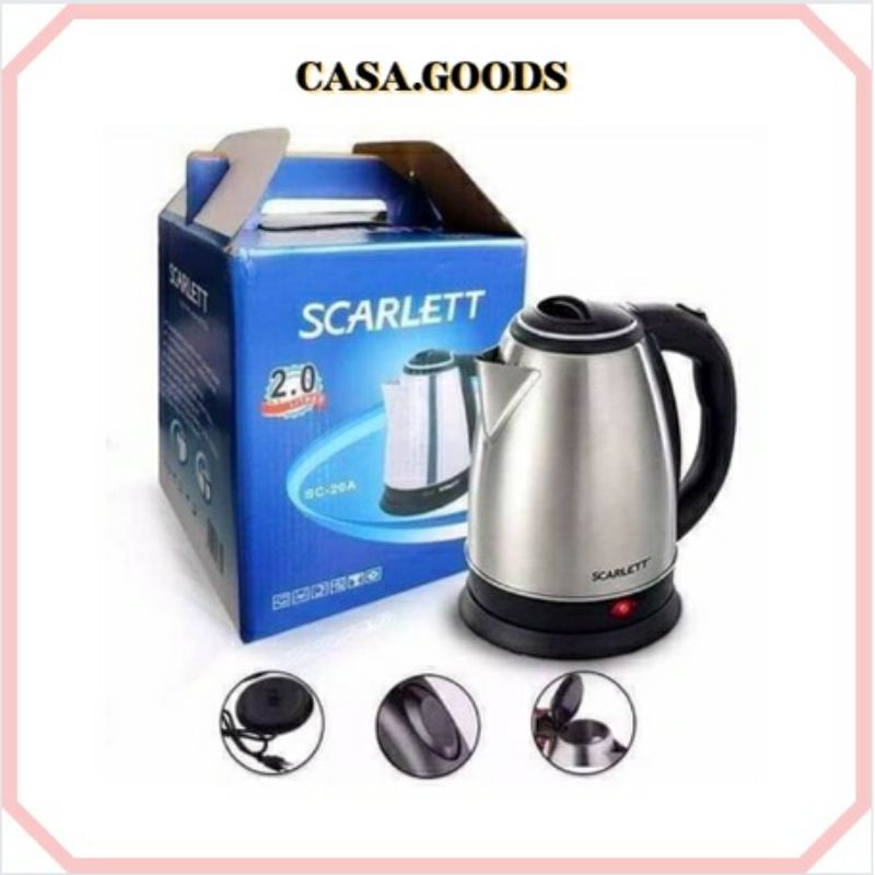 Terbaru Teko elektrik//ketel elektrik//teko pemanas automatis