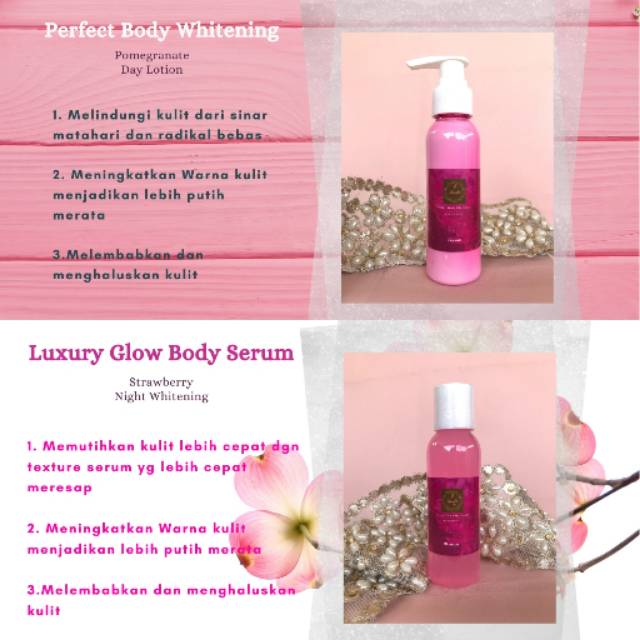 Day Lotion Pomegrante and Body Serum