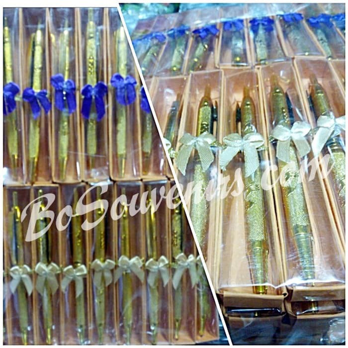 

Pulpen Emas Kemasan Box / Pen Gold / Souvenir pernikahan / Pen Promosi