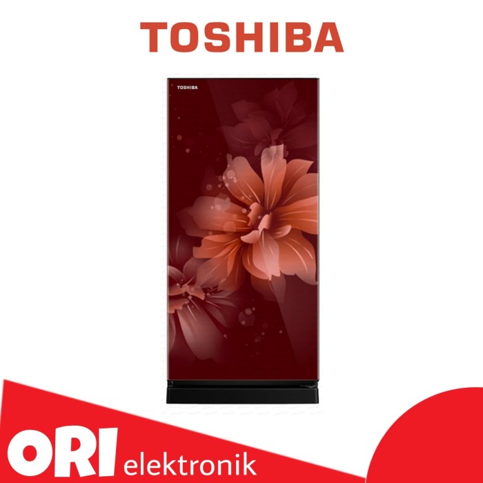 (SUSE) TOSHIBA KULKAS 1 PINTU 160L GR-RD 196CC - BUNGA (SBY-SDA-GRESIK ONLY)
