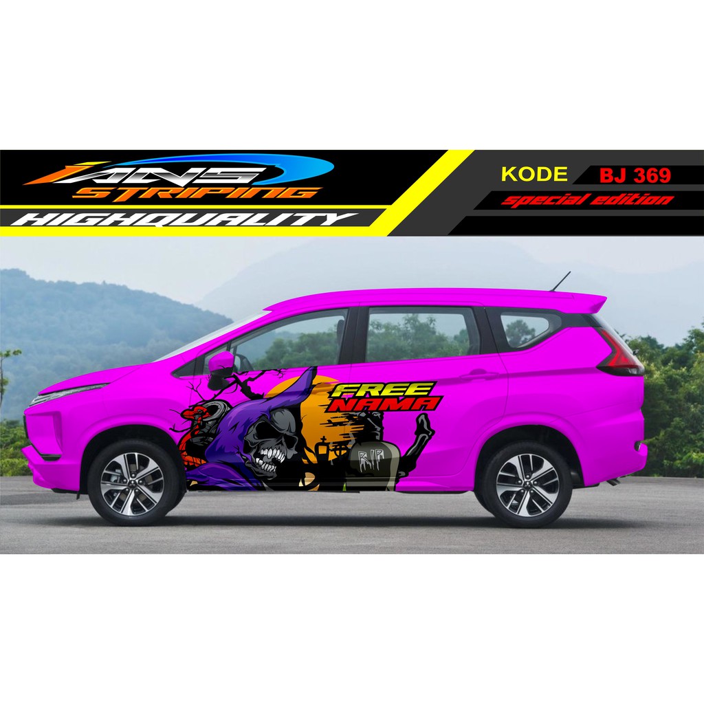 STICKER MOBIL XPANDER , INNOVA / DECAL STICKER MOBIL, INNOVA, RUSH, TERIOS / STICKER VARIASI MOBIL