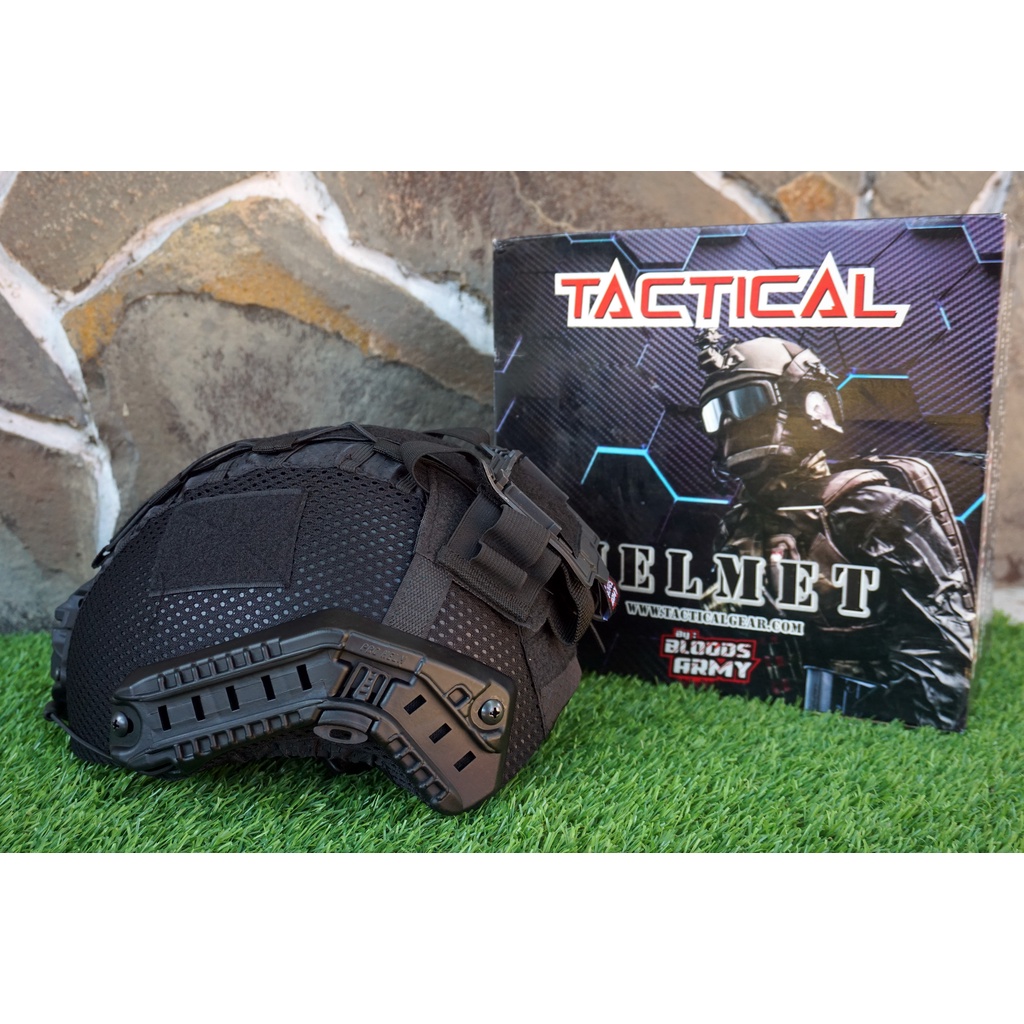 Helm Tactical - Helm Tactical With Cover - Helm Airsoft Gun