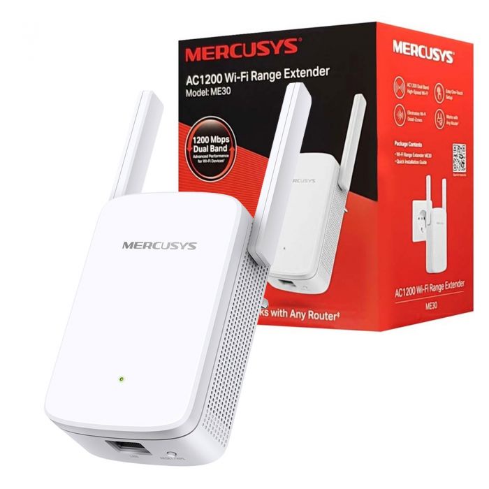 Mercusys ME30 AC1200 Wi-Fi Range Extender