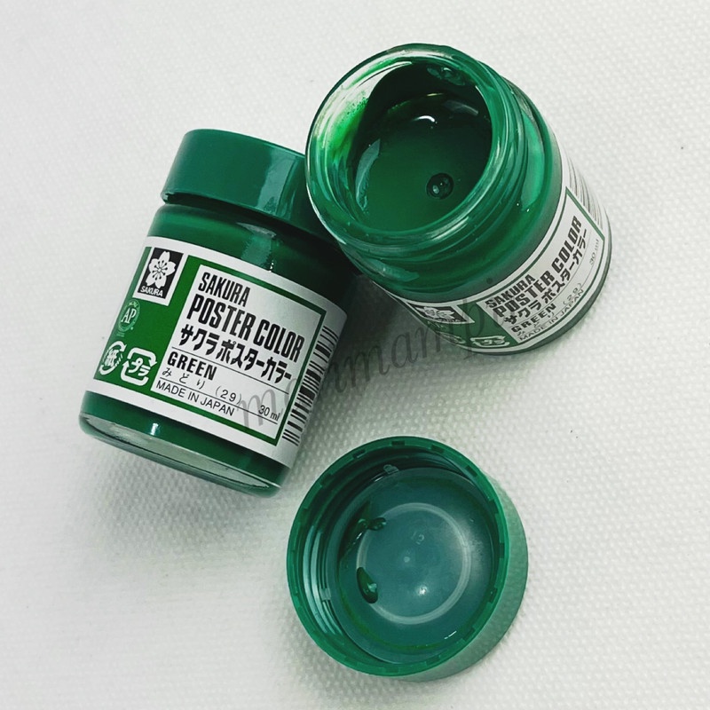 

CAT POSTER COLOR SAKURA 30 ML GREEN