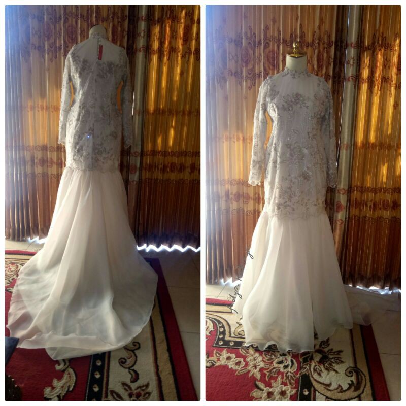 ready gaun pengantin /akad modern /kebaya modern