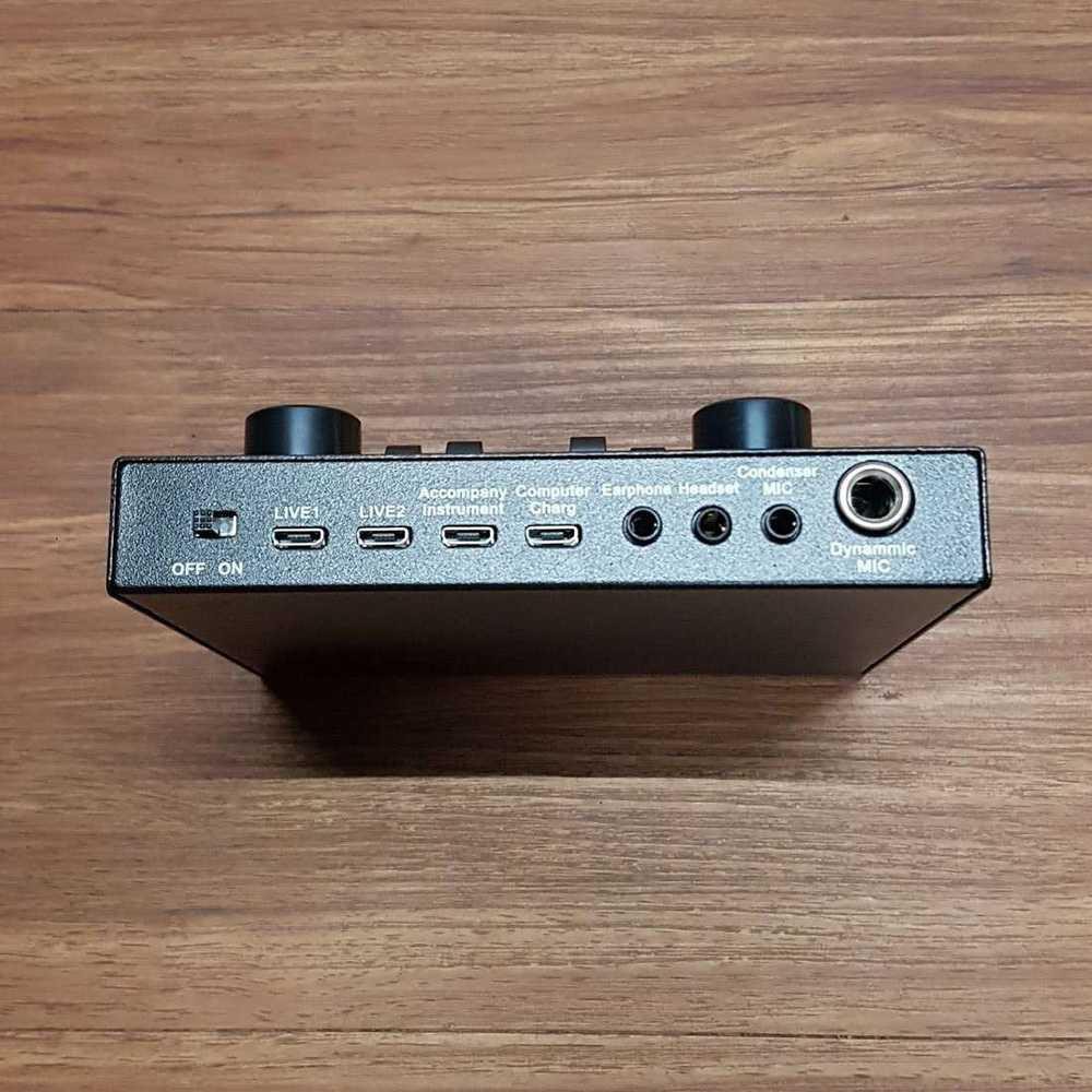 Audio Bluetooth USB External Live Soundcard Microphone