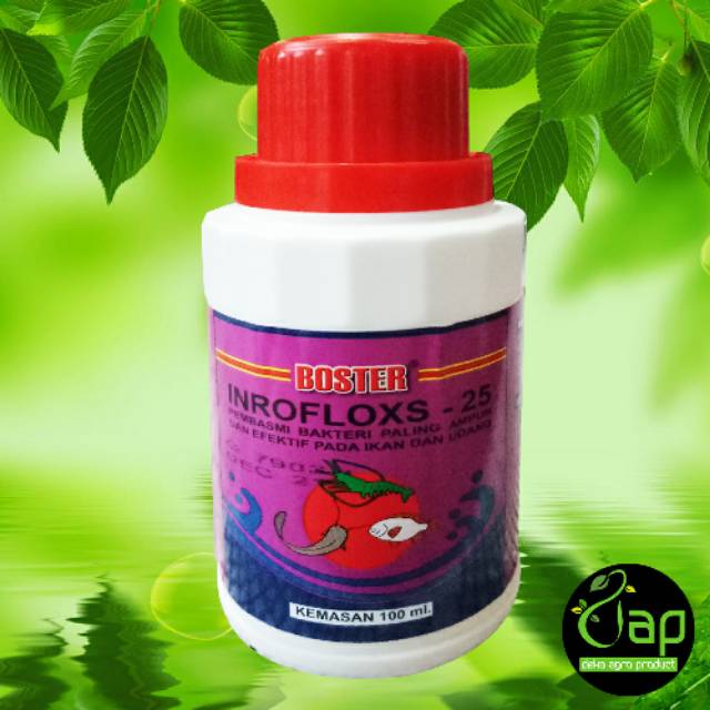 

BOSTER ANTIBIOTIK IKAN INROFLOXS 25 CAIR 100ML